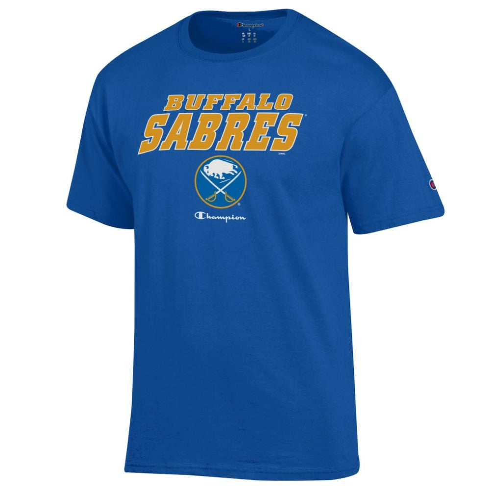 Buffalo Sabres Champion Jersey T-Shirt - Royal - NHL