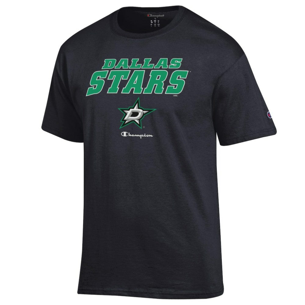 Dallas Stars Champion Jersey T-Shirt - Black - NHL