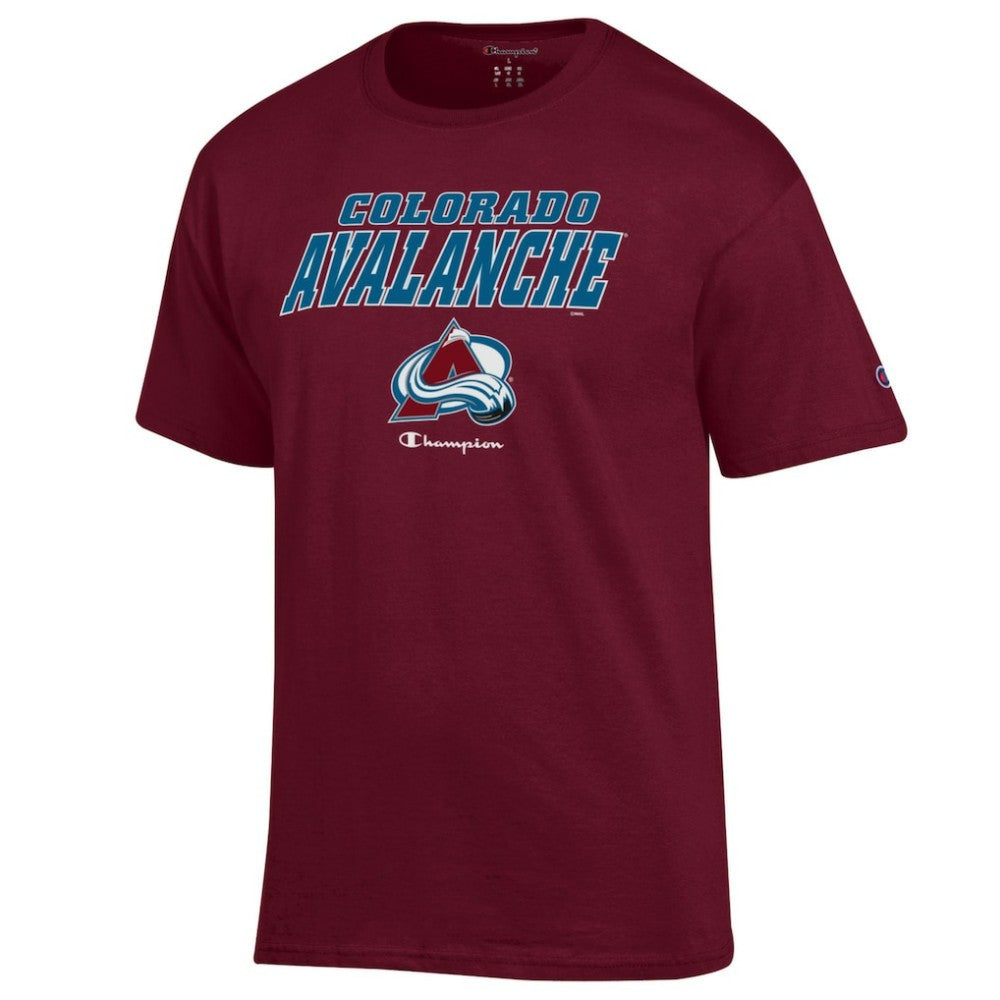 Colorado Avalanche Champion Jersey T-Shirt - Burgundy - NHL