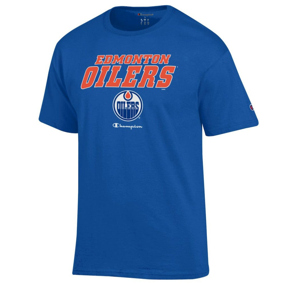 Edmonton Oilers Champion Jersey T-Shirt - Royal - NHL
