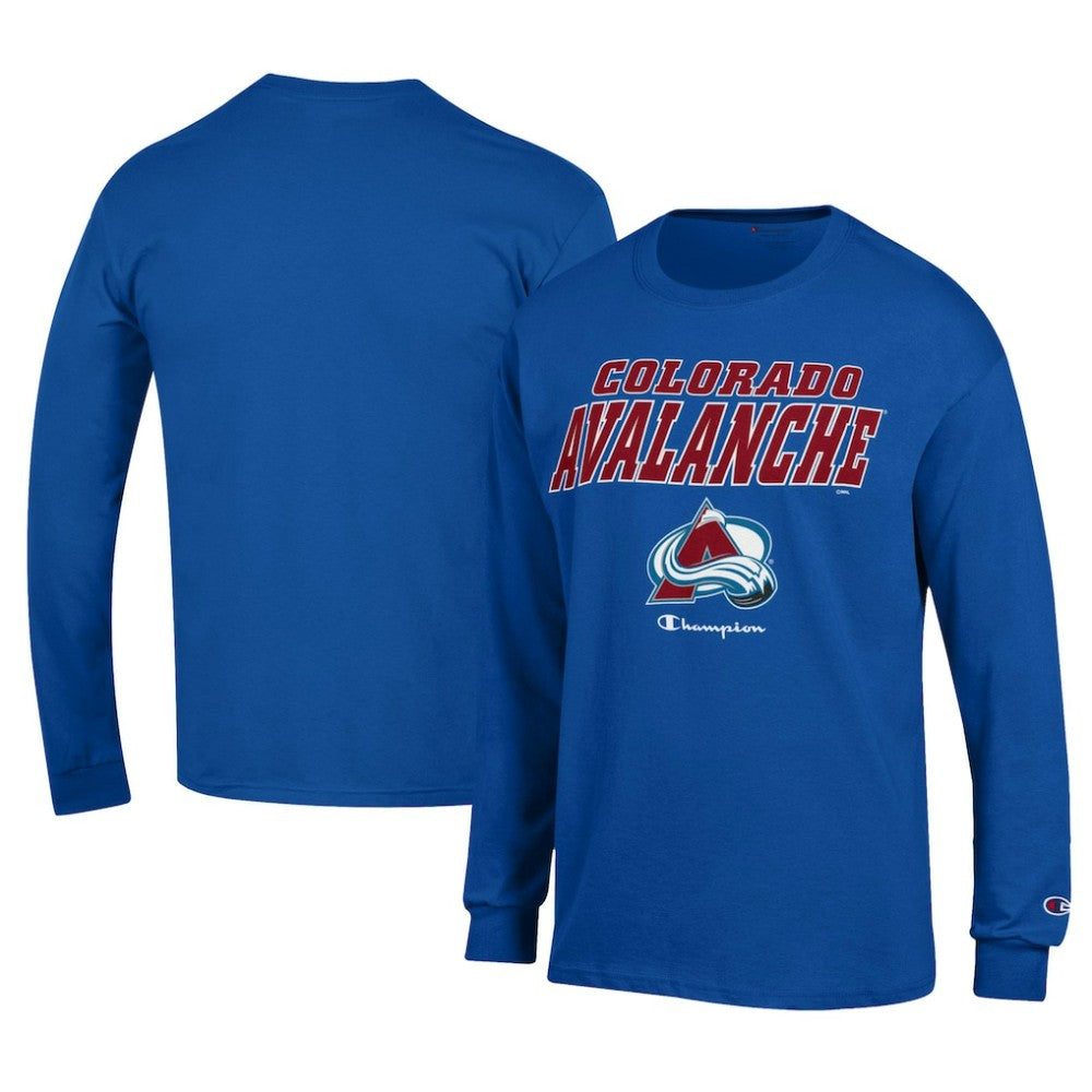Colorado Avalanche Champion Long-Sleeve Jersey T-Shirt - Royal - NHL