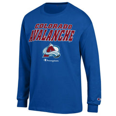 Colorado Avalanche Champion Long-Sleeve Jersey T-Shirt - Royal - NHL