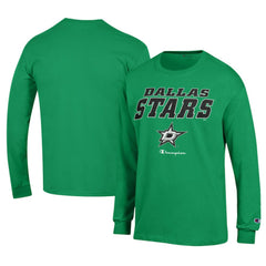 Dallas Stars Champion Long-Sleeve Jersey T-Shirt - Kelly Green - NHL