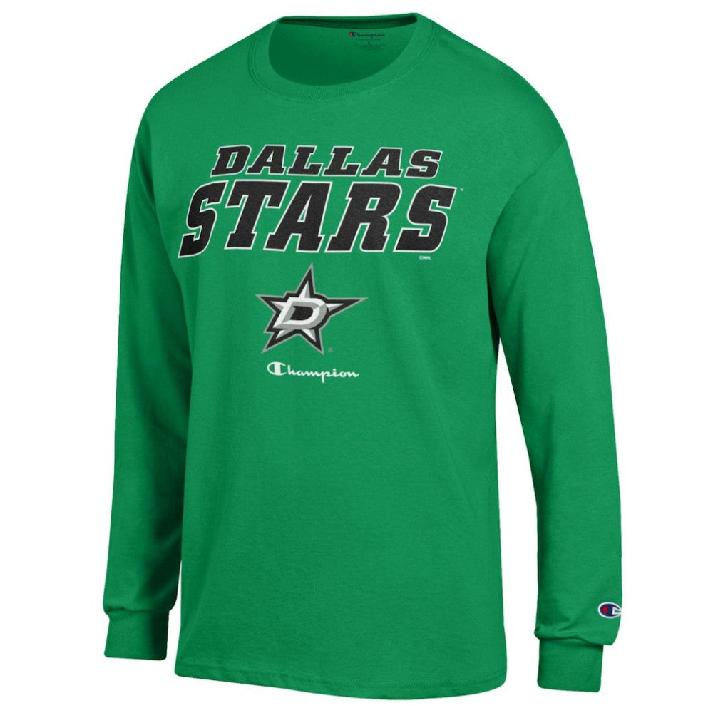 Dallas Stars Champion Long-Sleeve Jersey T-Shirt - Kelly Green - NHL