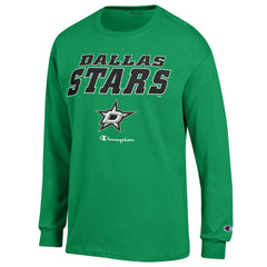Dallas Stars Champion Long-Sleeve Jersey T-Shirt - Kelly Green - NHL