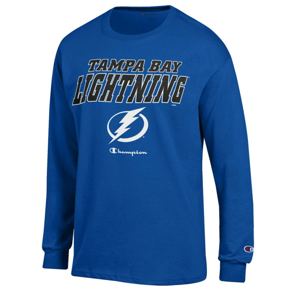 Tampa Bay Lightning Champion Long-Sleeve Jersey T-Shirt - Royal - NHL