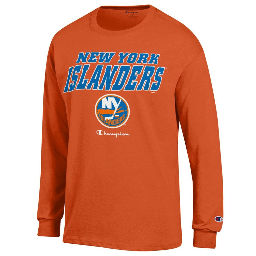 New York Islanders Champion Long-Sleeve Jersey T-Shirt - Orange - NHL