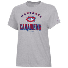 Montreal Canadiens Champion Women's Core T-Shirt - Heather Gray - NHL