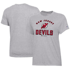 New Jersey Devils Champion Women's Core T-Shirt - Heather Gray - NHL
