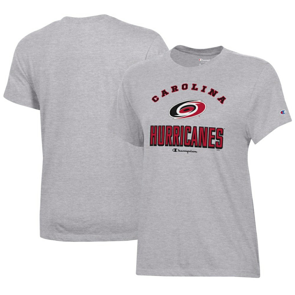 Carolina Hurricanes Champion Women's Core T-Shirt - Heather Gray - NHL