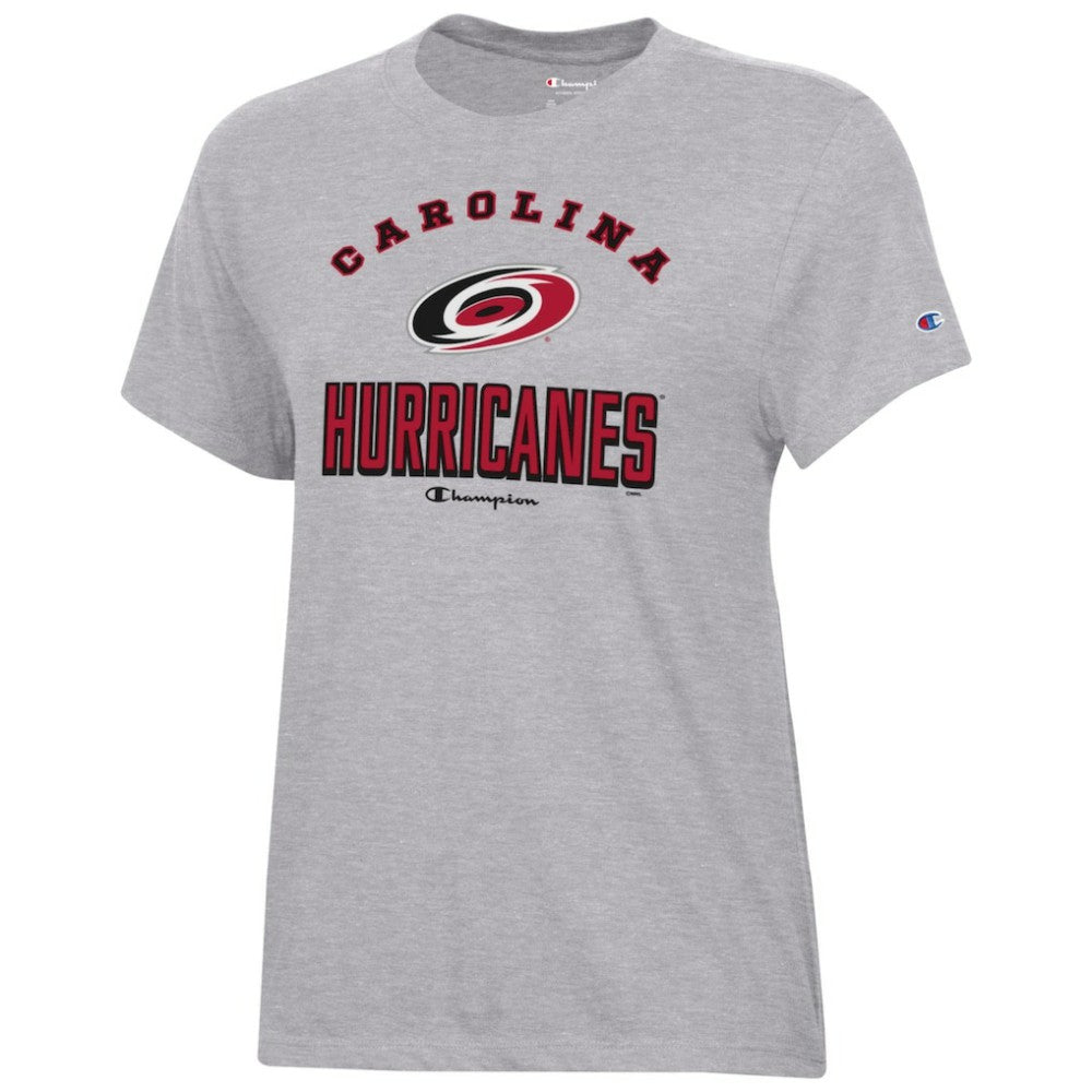 Carolina Hurricanes Champion Women's Core T-Shirt - Heather Gray - NHL