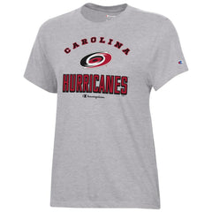Carolina Hurricanes Champion Women's Core T-Shirt - Heather Gray - NHL