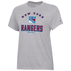 New York Rangers Champion Women's Core T-Shirt - Heather Gray - NHL