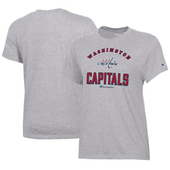 Washington Capitals Champion Women's Core T-Shirt - Heather Gray - NHL