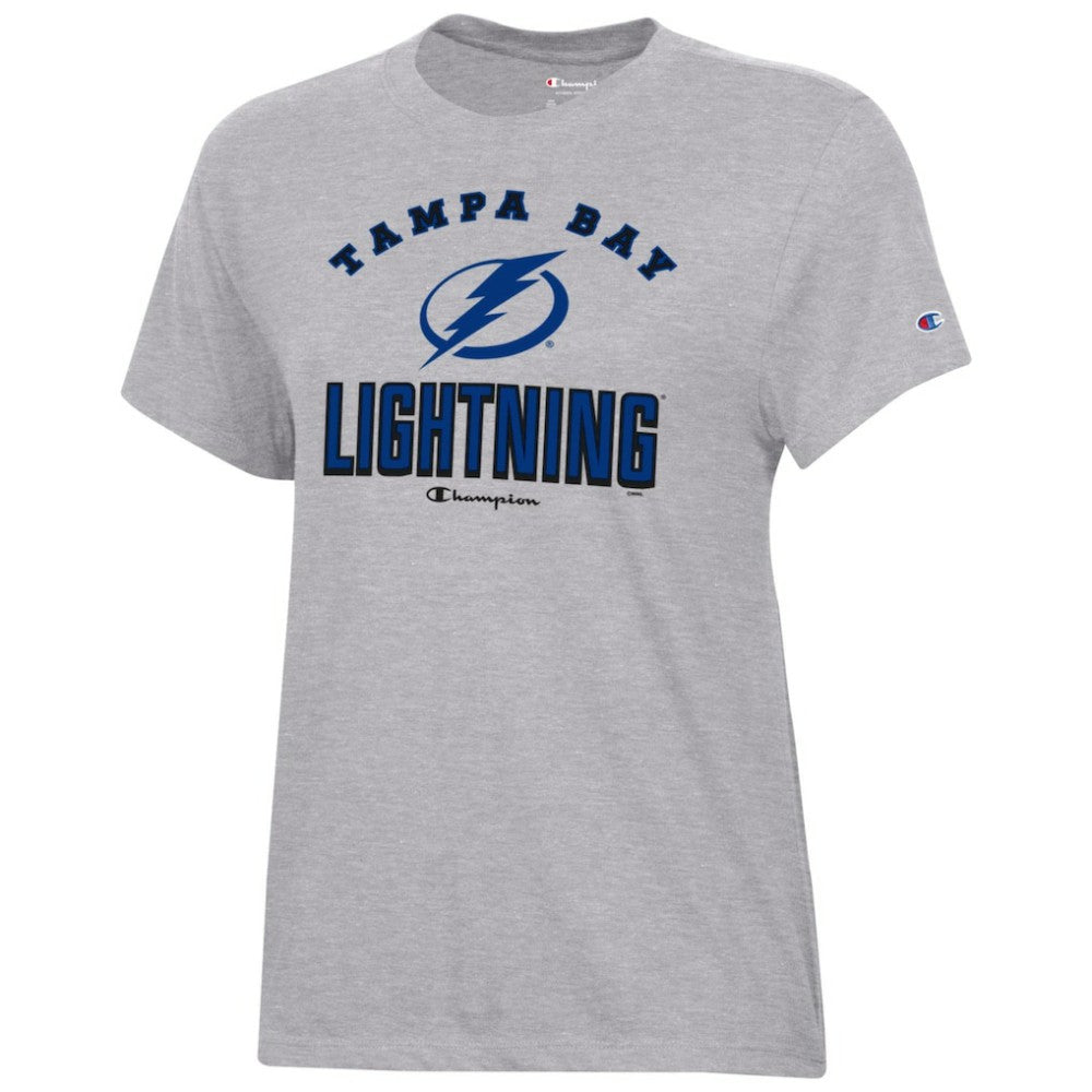 Tampa Bay Lightning Champion Women's Core T-Shirt - Heather Gray - NHL