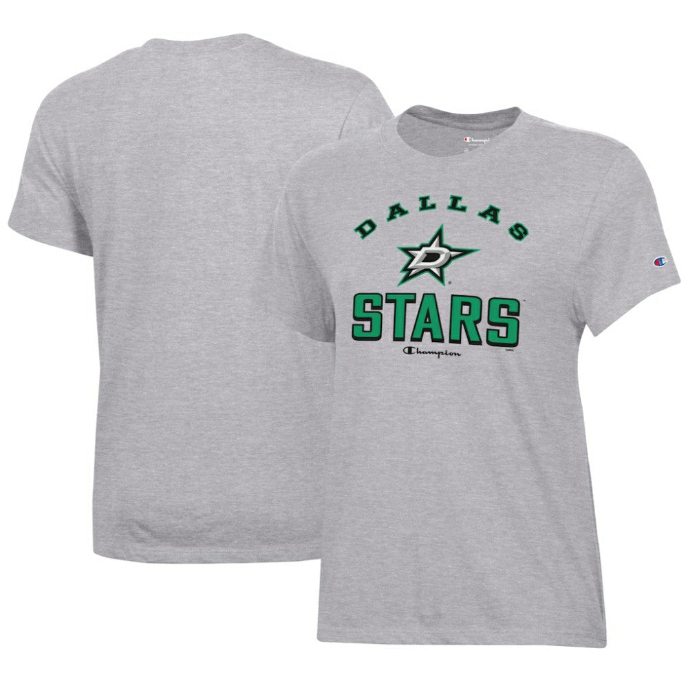 Dallas Stars Champion Women's Core T-Shirt - Heather Gray - NHL