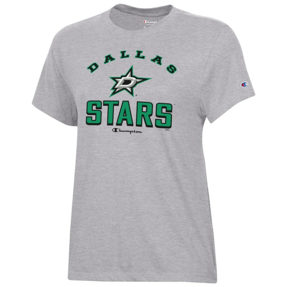 Dallas Stars Champion Women's Core T-Shirt - Heather Gray - NHL