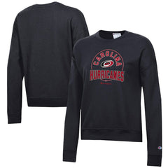 Carolina Hurricanes Champion Women's Powerblend Pullover Sweatshirt - Black - NHL