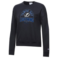 Tampa Bay Lightning Champion Women's Powerblend Pullover Sweatshirt - Black - NHL