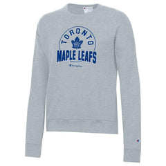 Toronto Maple Leafs Champion Women's Powerblend Pullover Sweatshirt - Gray - NHL