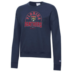 Florida Panthers Champion Women's Powerblend Pullover Sweatshirt - Navy - NHL
