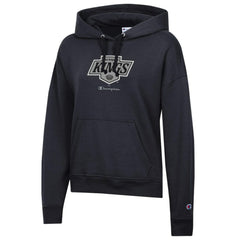 Los Angeles Kings Champion Women's Powerblend Fleece Pullover Hoodie - Black - NHL