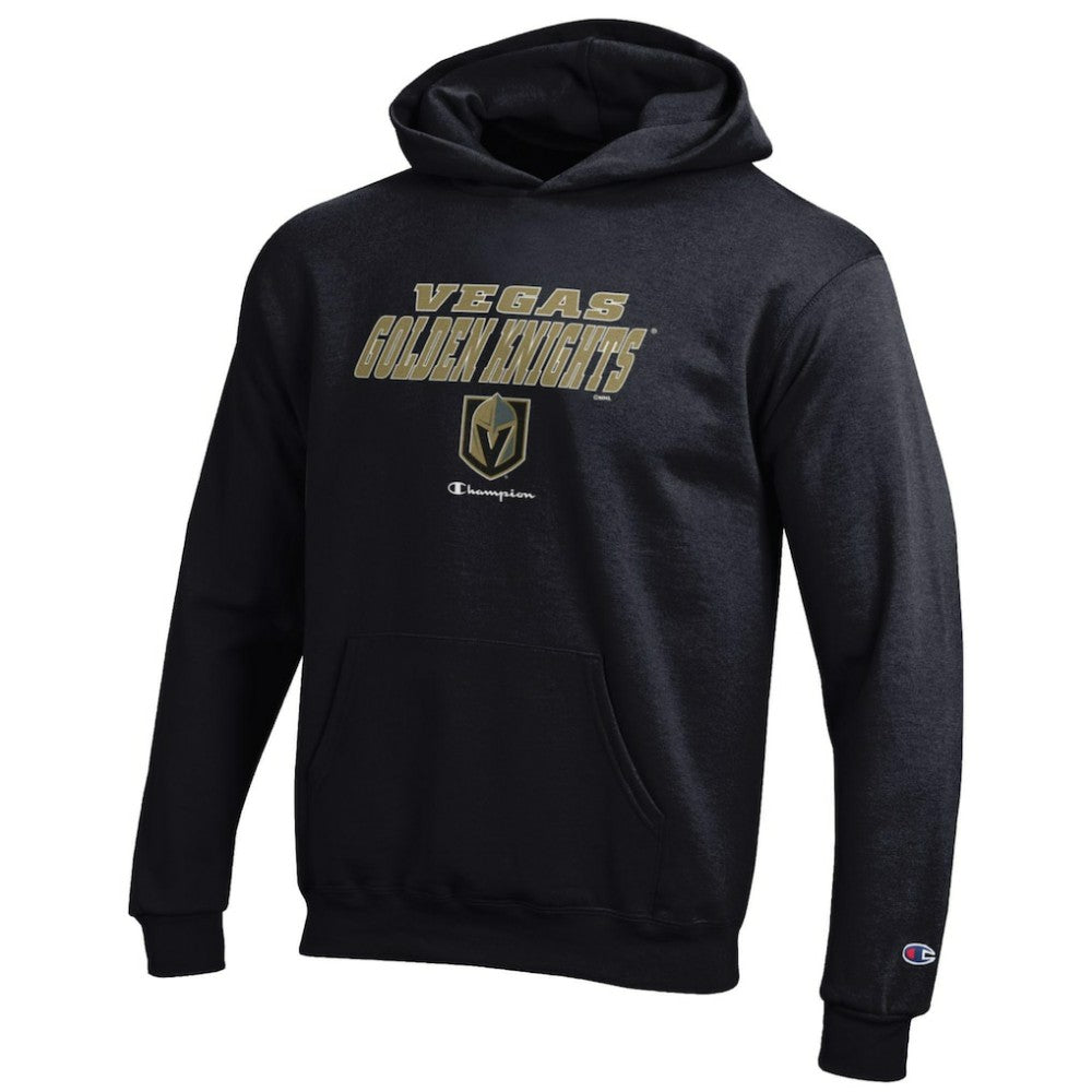 Vegas Golden Knights Champion Youth Eco Powerblend Pullover Hoodie - Black - NHL