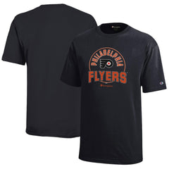 Philadelphia Flyers Champion Youth Jersey T-Shirt - Black - NHL