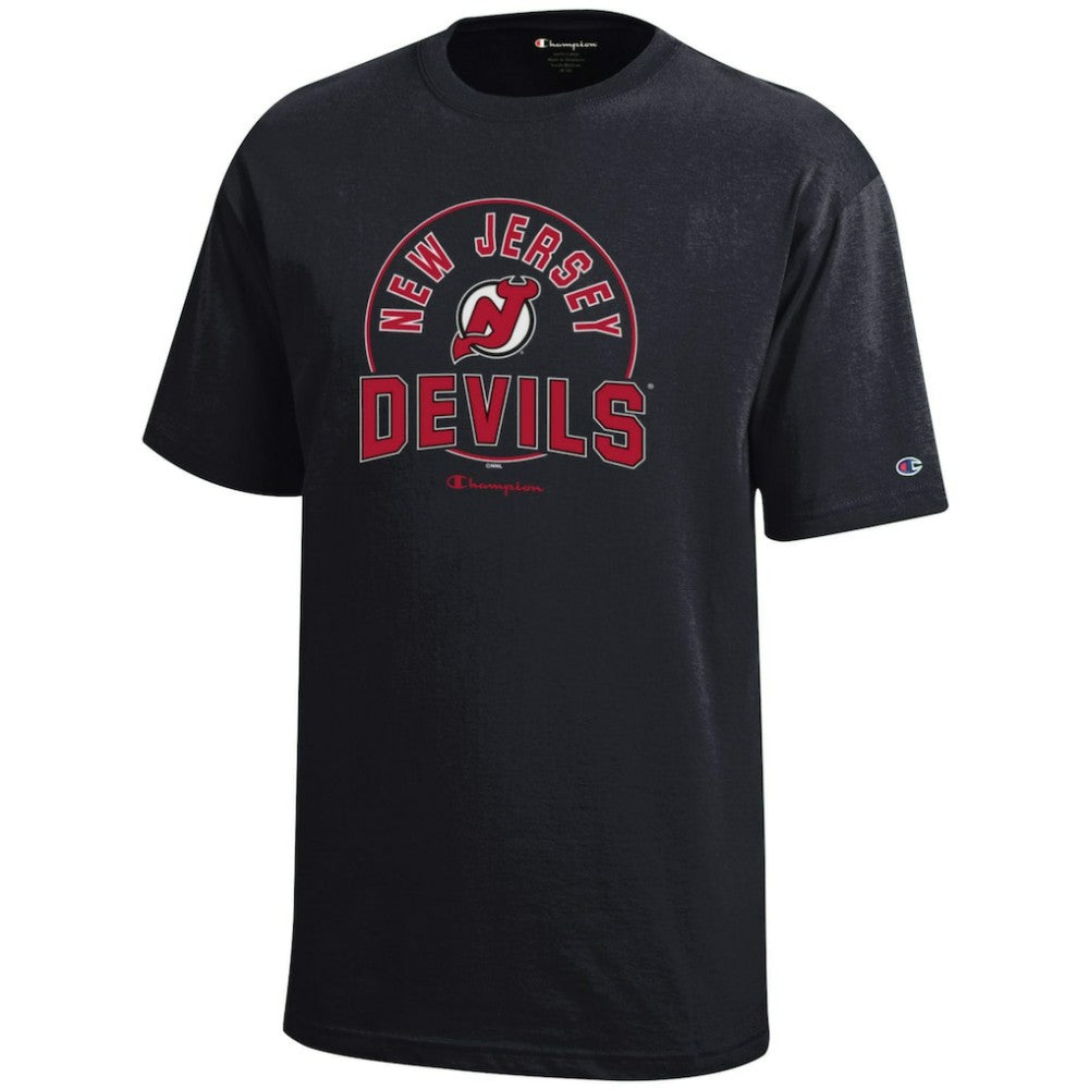 New Jersey Devils Champion Youth Jersey T-Shirt - Black - NHL