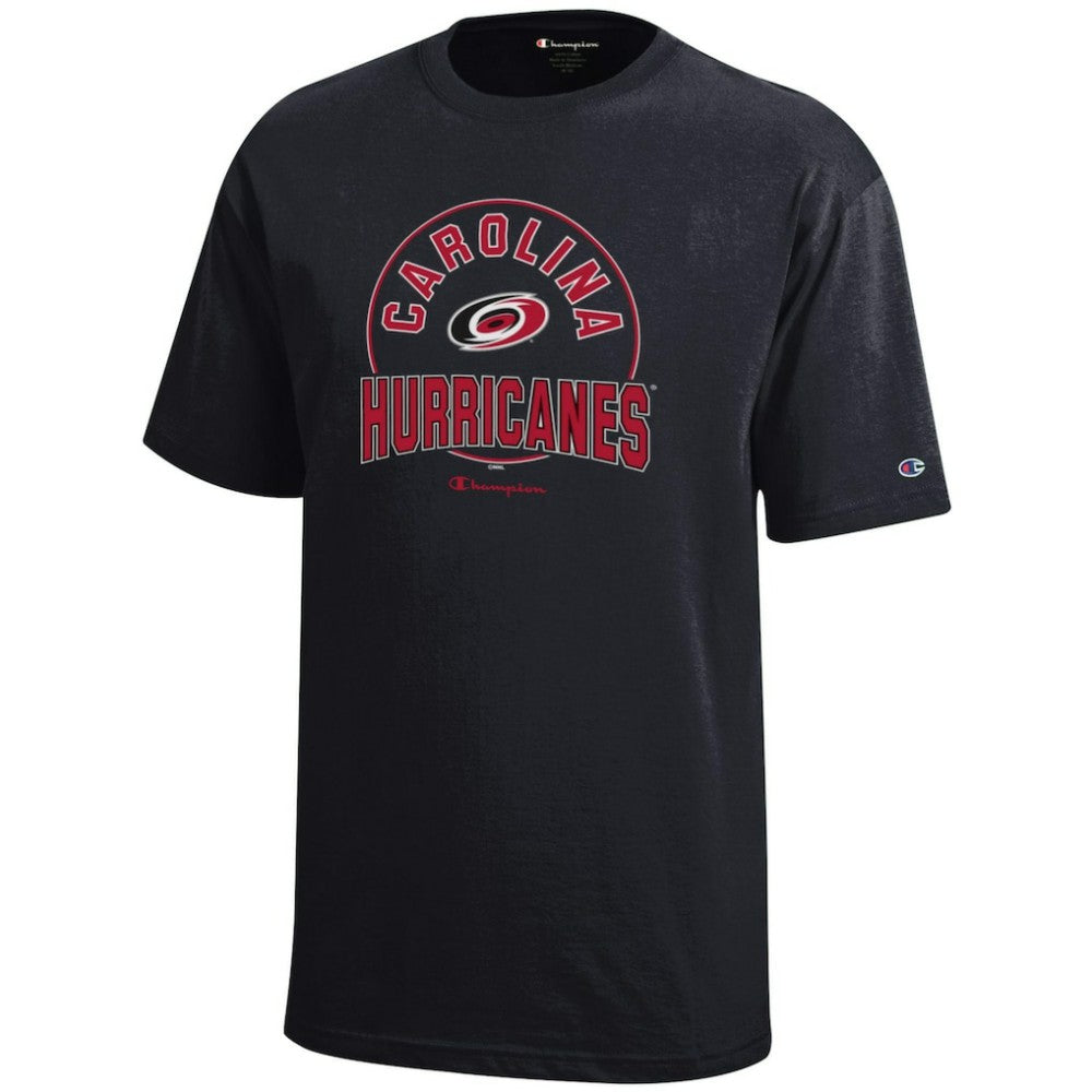 Carolina Hurricanes Champion Youth Jersey T-Shirt - Black - NHL