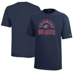 Columbus Blue Jackets Champion Youth Jersey T-Shirt - Navy - NHL