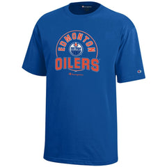 Edmonton Oilers Champion Youth Jersey T-Shirt - Royal - NHL