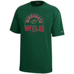Minnesota Wild Champion Youth Jersey T-Shirt - Hunter Green - NHL