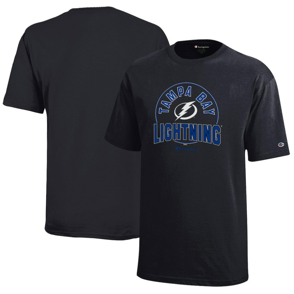 Tampa Bay Lightning Champion Youth Jersey T-Shirt - Black - NHL