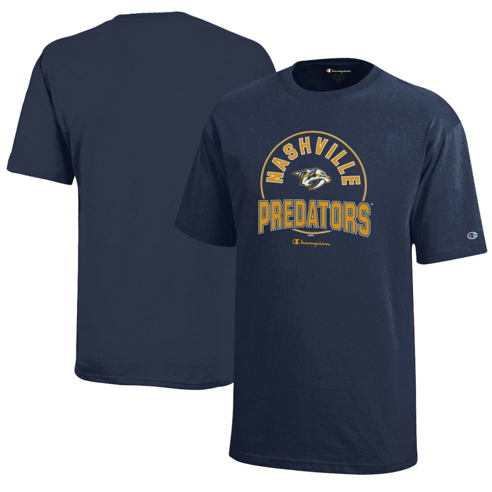 Nashville Predators Champion Youth Jersey T-Shirt - Navy - NHL