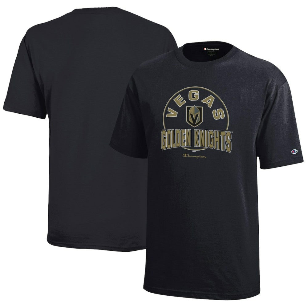 Vegas Golden Knights Champion Youth Jersey T-Shirt - Black - NHL