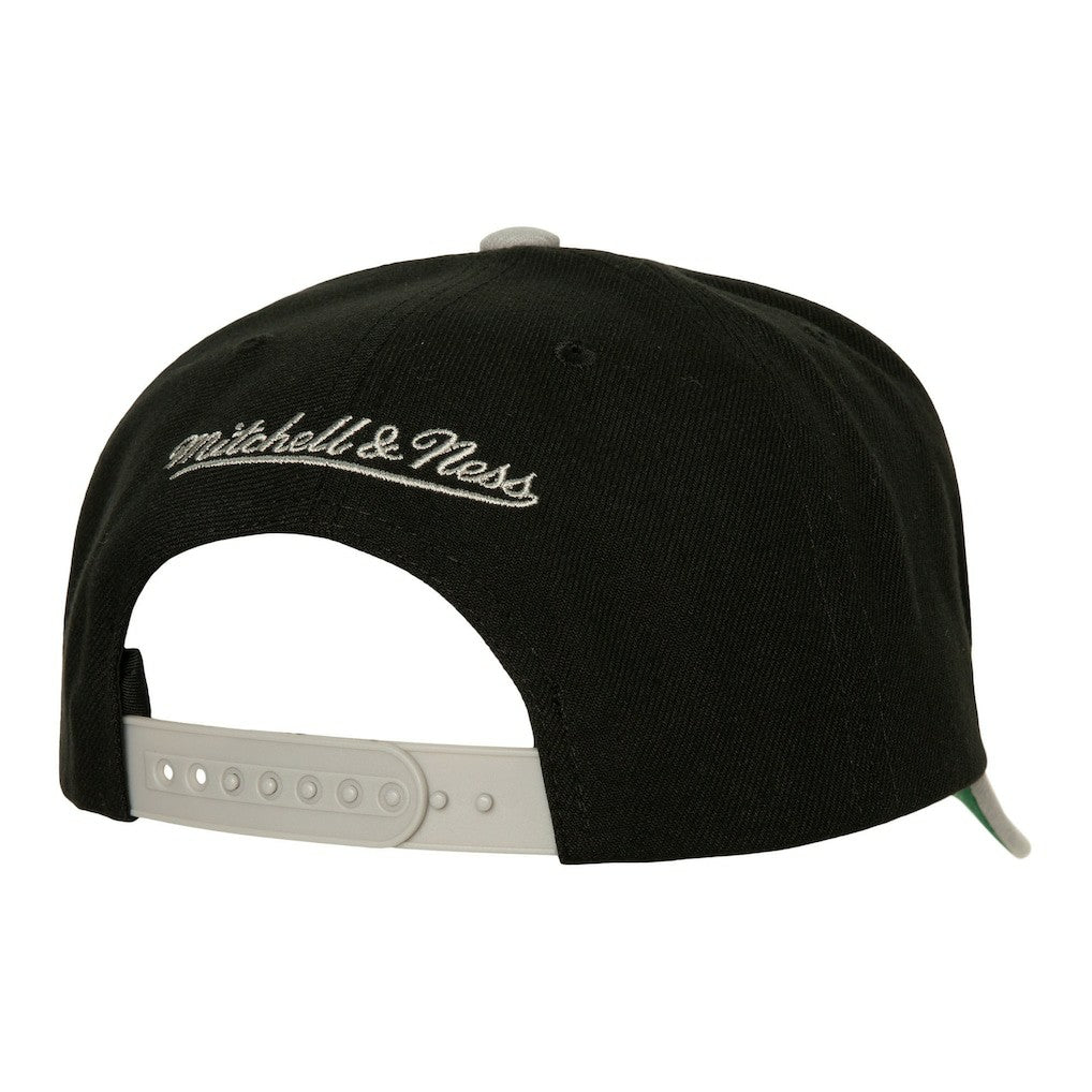 Brooklyn Nets Soul XL Logo Pro Crown Snapback Hat Black/Gray - NBA