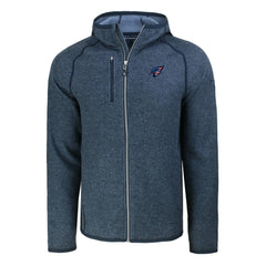 Arizona Cardinals Cutter & Buck Americana Mainsail Full-Zip Hooded Jacket Heather Navy | NFL