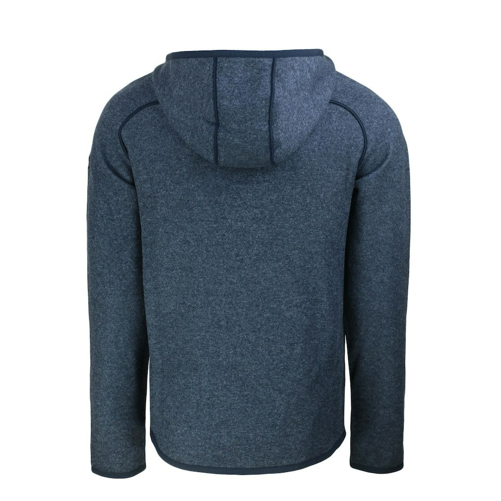 Arizona Cardinals Cutter & Buck Americana Mainsail Full-Zip Hooded Jacket Heather Navy | NFL
