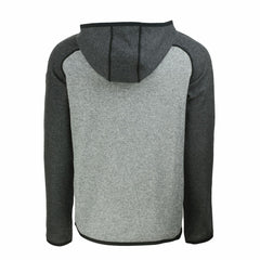 Detroit Lions Cutter & Buck Americana Mainsail Full-Zip Hooded Jacket Heather Gray/Heather Charcoal | NFL