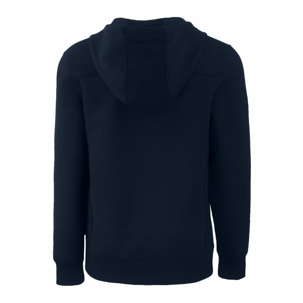 Detroit Lions Cutter & Buck Americana Roam Eco Half-Zip Recycled Pullover Hoodie Navy | NFL