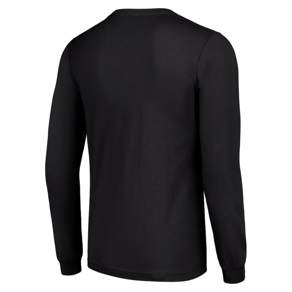 Anaheim Ducks Starter Retro Graphic Long Sleeve Crew T-Shirt - Black - NHL