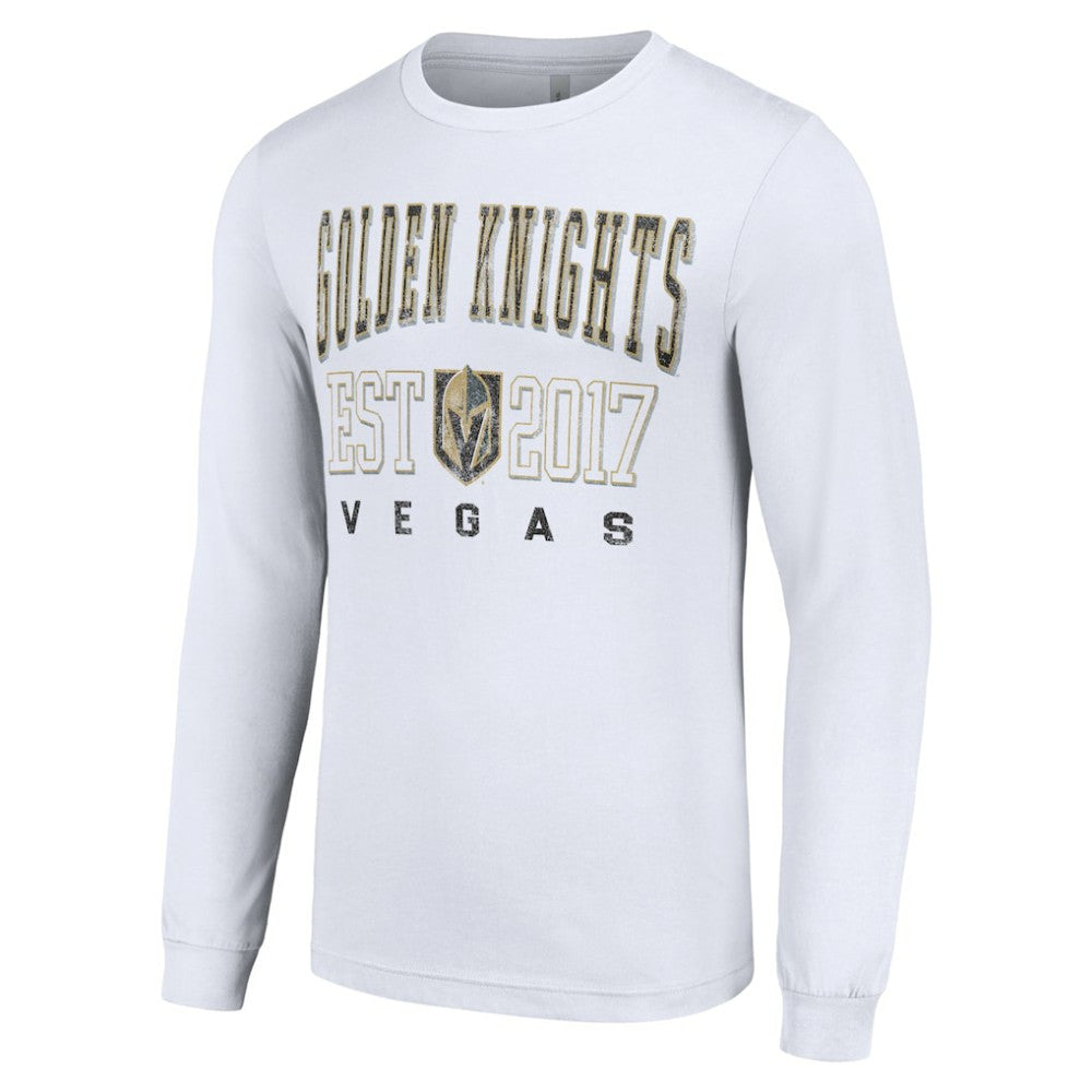 Vegas Golden Knights Starter Logo Graphic Long Sleeve T-Shirt - White - NHL