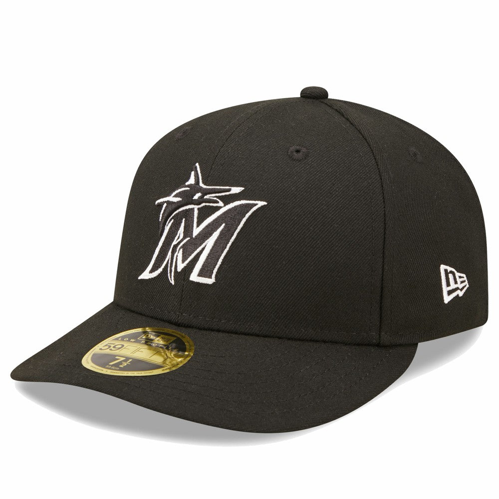 Miami Marlins New Era Low Profile 59FIFTY Fitted Hat - MLB