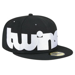 Minnesota Twins New Era Checkered Undervisor 59FIFTY Fitted Hat - MLB