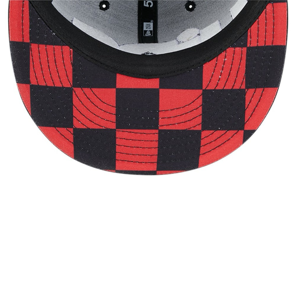 Minnesota Twins New Era Checkered Undervisor 59FIFTY Fitted Hat - MLB