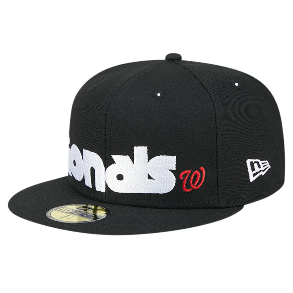 Washington Nationals New Era Checkered Undervisor 59FIFTY Fitted Hat - MLB