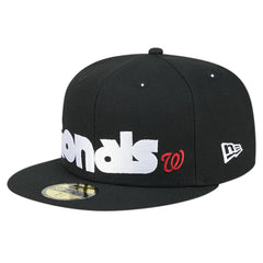 Washington Nationals New Era Checkered Undervisor 59FIFTY Fitted Hat - MLB