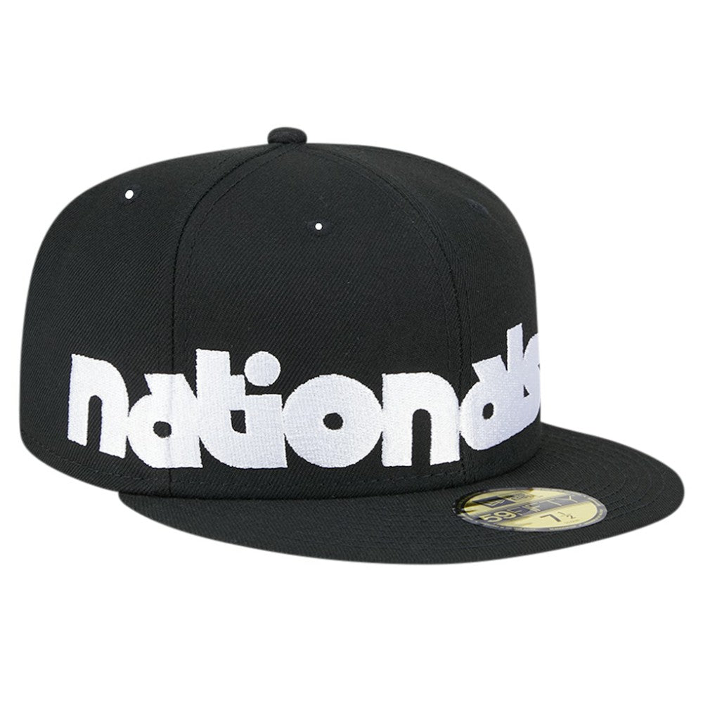 Washington Nationals New Era Checkered Undervisor 59FIFTY Fitted Hat - MLB