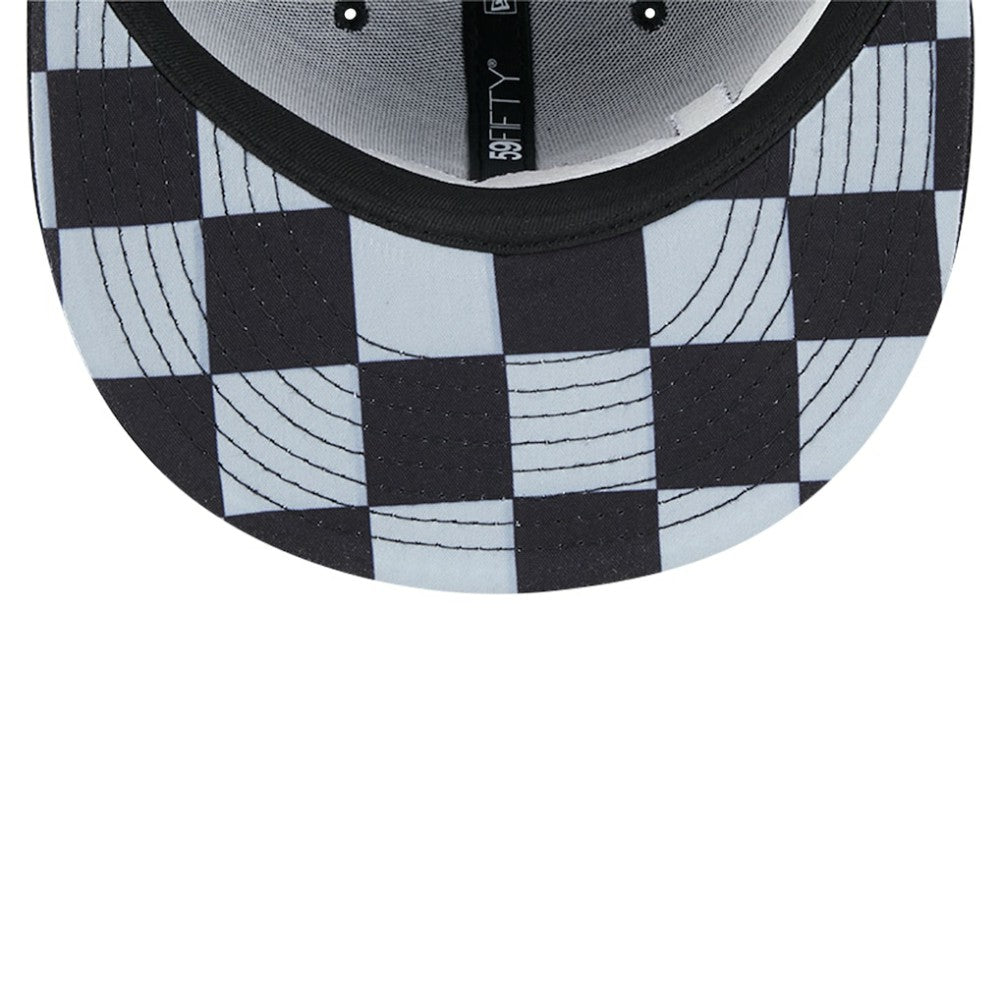 New York Yankees New Era Checkered Undervisor 59FIFTY Fitted Hat - MLB